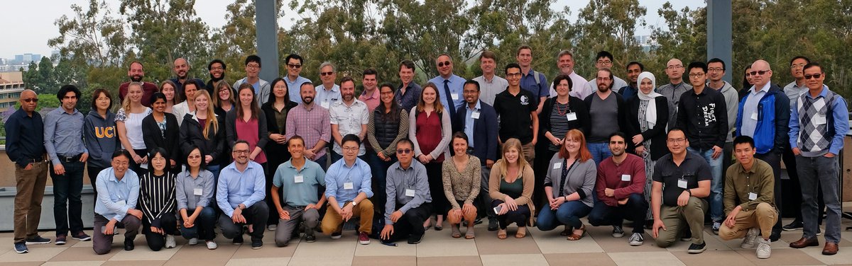 Group photo taken at SMI 2019 at UC Irvine